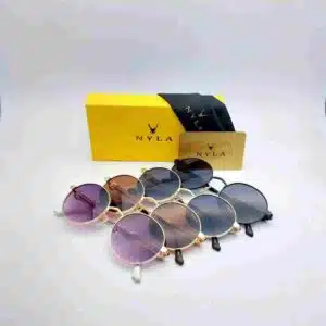  نظارات NYLA شمسية دائرية
